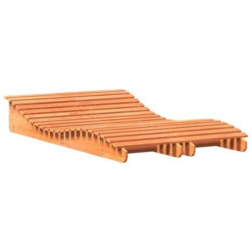 Ležaljke 2 kom voštano smeđe 205x60x31,5 cm masivna borovina - Voštano smeđa 205 x 60 x 31.5 cm 2 Cijena