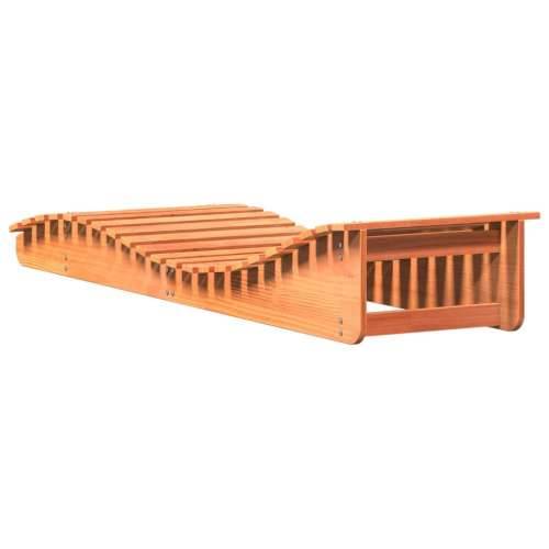 Ležaljke 2 kom voštano smeđe 205x60x31,5 cm masivna borovina - Voštano smeđa 205 x 60 x 31.5 cm 2 Cijena