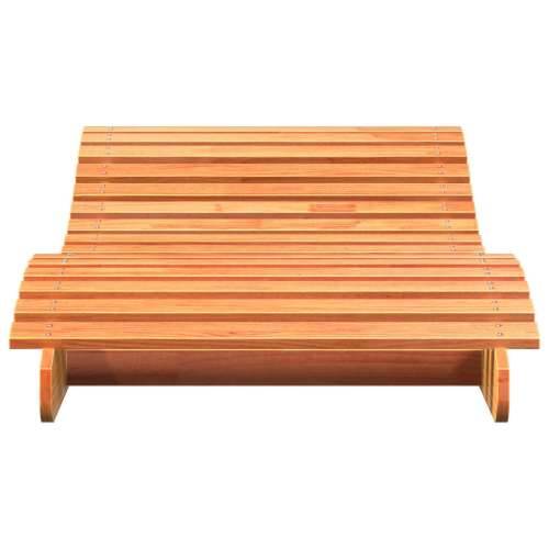 Ležaljka za sunčanje voštano smeđa 205x80x31,5 cm od borovine - Voštano smeđa 205 x 80 x 31.5 cm 1 Cijena