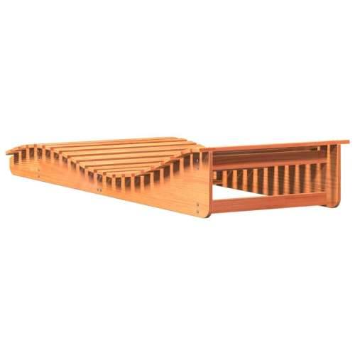 Ležaljka za sunčanje voštano smeđa 205x80x31,5 cm od borovine - Voštano smeđa 205 x 80 x 31.5 cm 1 Cijena