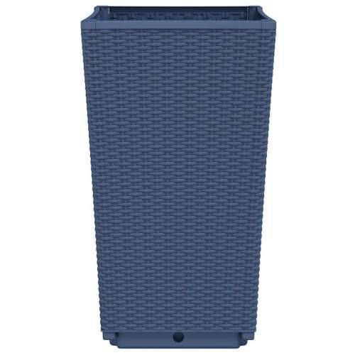 Vrtne sadilice 2 kom plava siva 32,5 x 32,5 x 57 cm PP - Plavo-siva 2 Cijena