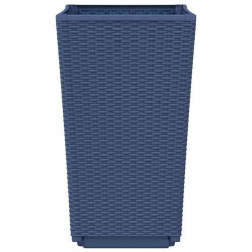 Vrtne sadilice 2 kom plava siva 32,5 x 32,5 x 57 cm PP - Plavo-siva 2 Cijena