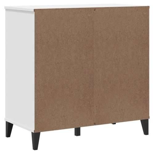 Komoda VIKEN bijela 80 x 40 x 80 cm od konstruiranog drva - Bijela 1 Cijena