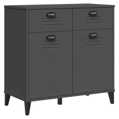 Komoda VIKEN antracit siva 80 x 40 x 80 cm konstruirano drvo - Antracit 1 Cijena