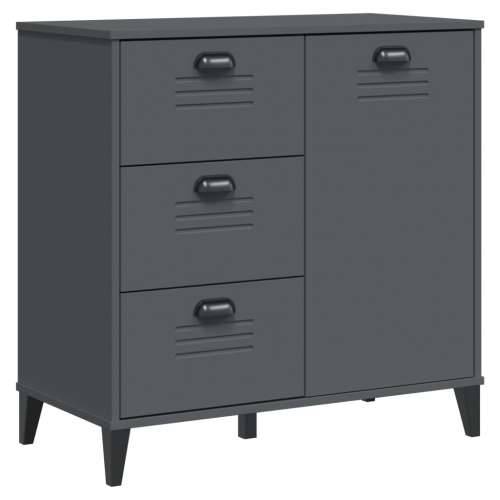 Komoda VIKEN antracit siva 80 x 40 x 80 cm konstruirano drvo - Antracit 1 Cijena