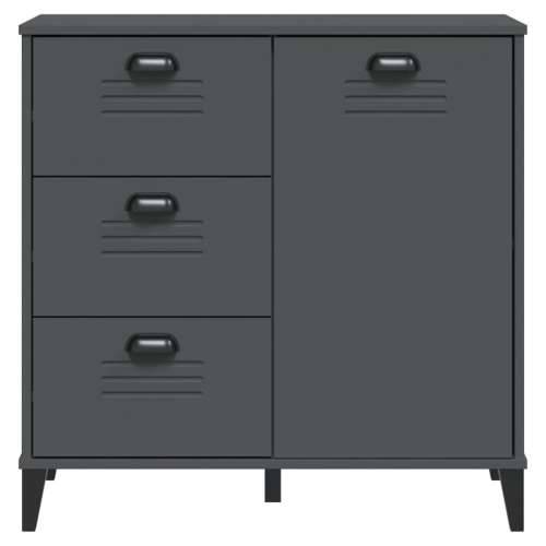 Komoda VIKEN antracit siva 80 x 40 x 80 cm konstruirano drvo - Antracit 1 Cijena