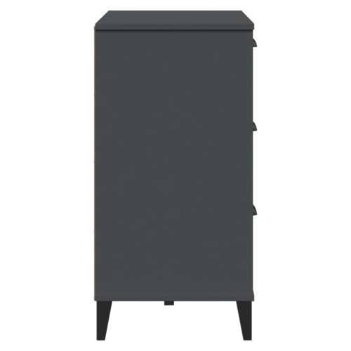 Komoda VIKEN antracit siva 80 x 40 x 80 cm konstruirano drvo - Antracit 1 Cijena