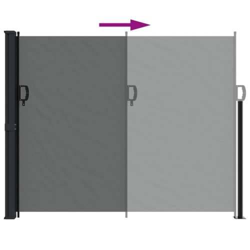Bočna tenda na uvlačenje antracit 160 x 300 cm - Antracit 160 x 300 cm 1 Cijena