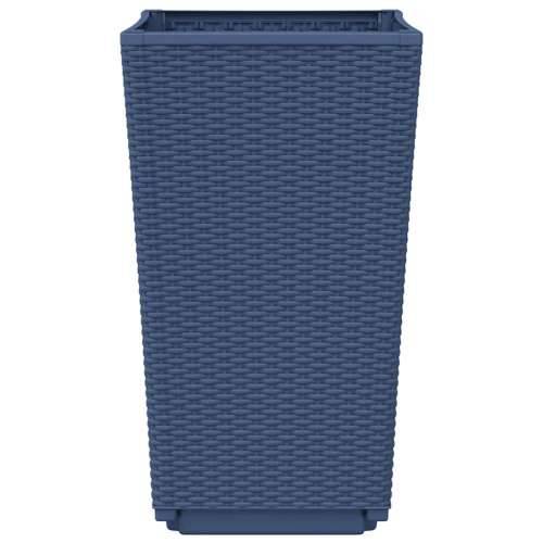 Vrtne sadilice 4 kom plava siva 32,5 x 32,5 x 57 cm PP - Plavo-siva 4 Cijena
