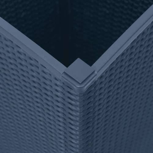 Vrtne sadilice 4 kom plava siva 32,5 x 32,5 x 57 cm PP - Plavo-siva 4 Cijena