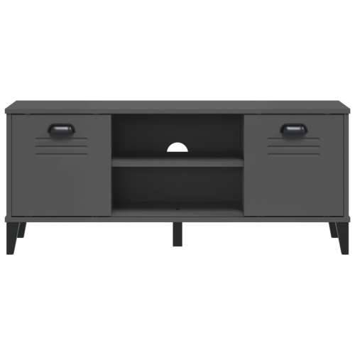 Klupa za cipele VIKEN antracit siva 106 x 35 x 45 cm drvena antracit siva 1 Cijena