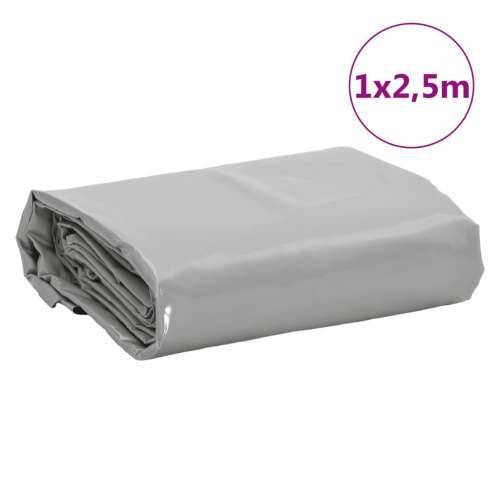 Cerada siva 1 x 2,5 m 650 g/m² - Siva 1 x 2.5 m 1 bez ušica Cijena