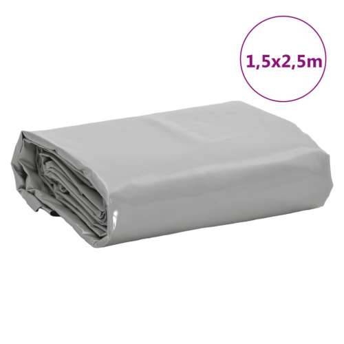 Cerada siva 1,5x2,5 m 650 g/m² - Siva 1.5 x 2.5 m 1 without eyelets Cijena