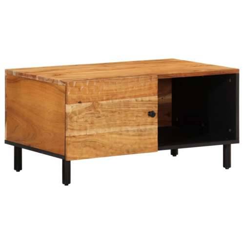 Stolić za kavu 80 x 50 x 40 cm od masivnog drva bagrema Prirodna 1 Masivno bagremovo drvo Cijena