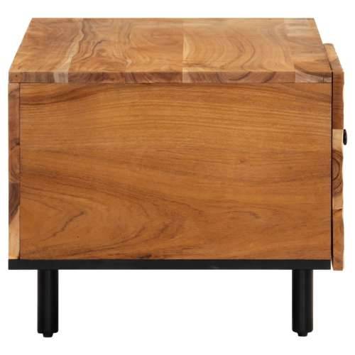 Stolić za kavu 80 x 50 x 40 cm od masivnog drva bagrema Prirodna 1 Masivno bagremovo drvo Cijena