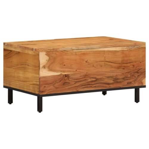 Stolić za kavu 80 x 50 x 40 cm od masivnog drva bagrema Prirodna 1 Masivno bagremovo drvo Cijena
