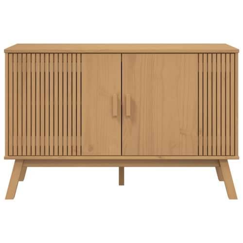 Komoda OLDEN smeđa 114 x 43 x 73,5 cm od masivne borovine Smeđa 1 Cijena