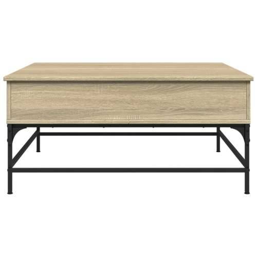 Stolić za kavu boja hrasta sonome 95x95x45 cm od drva i metala sonoma hrast 1 Cijena
