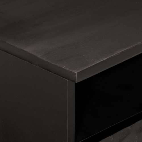 Stolić za kavu crni 80 x 54 x 40 cm od masivnog drva manga - Crna 1 masivno drvo manga Cijena