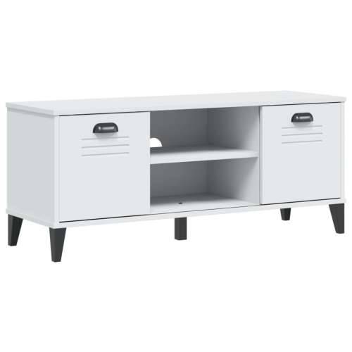 Klupa za cipele VIKEN bijela 106 x 35 x 45 cm konstruirano drvo - Bijela 1 Cijena
