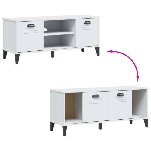 Klupa za cipele VIKEN bijela 106 x 35 x 45 cm konstruirano drvo - Bijela 1 Cijena