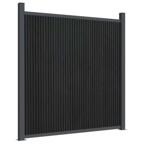 Panel za ogradu WPC sivi 173 x 186 cm - Siva 173 x 186 cm 1 Cijena