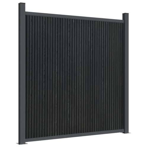 Panel za ogradu WPC sivi 173 x 186 cm - Siva 173 x 186 cm 1 Cijena