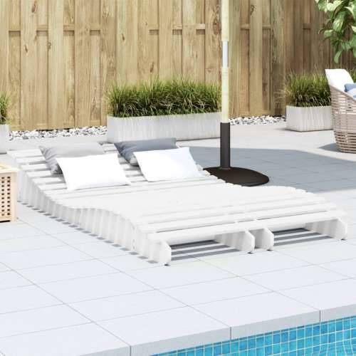 Ležaljke za sunčanje 2 kom bijele 205x60x31,5 cm od borovine Bijela 205 x 60 x 31.5 cm 2 Cijena