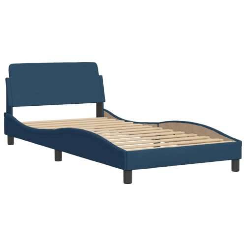 Okvir za krevet bez madraca plava 100x200cm od tkanine - Plava 100 x 200 cm Cijena