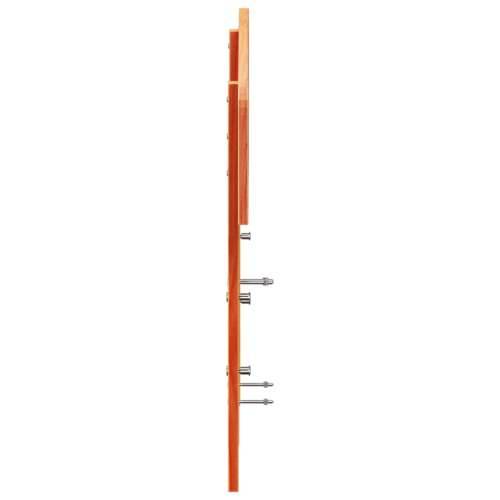 Uzglavlje voštano smeđe 150 cm od masivne borovine - Smeđa 150 cm 1 Cijena