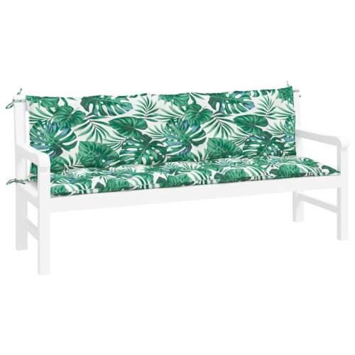 Jastuci za vrtnu klupu 2 kom s uzorkom lišća 180x50x7 cm - Dezen s listom 180 x 50 x 7 cm 2 Cijena