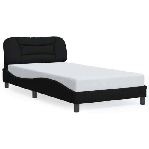 Okvir za krevet bez madraca crni 100x200 cm od tkanine - Crna 100 x 200 cm Cijena