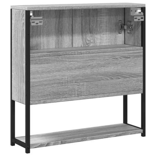 Kupaonski ormarić s ogledalom boja hrasta 60x16x60 cm drveni - Sivi hrast sonoma 1 Cijena