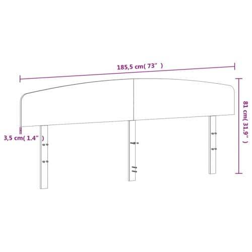 Uzglavlje voštano smeđe 180 cm od masivne borovine - Smeđa 180 cm 1 Cijena