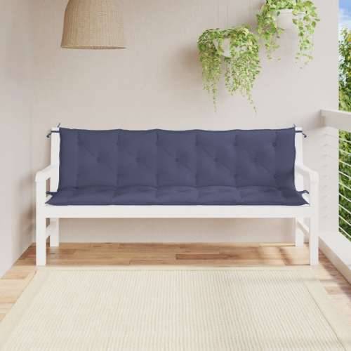 Jastuci za vrtnu klupu 2 kom modri 180x50x7cm od tkanine Oxford Modra 180 x 50 x 7 cm 2 Cijena