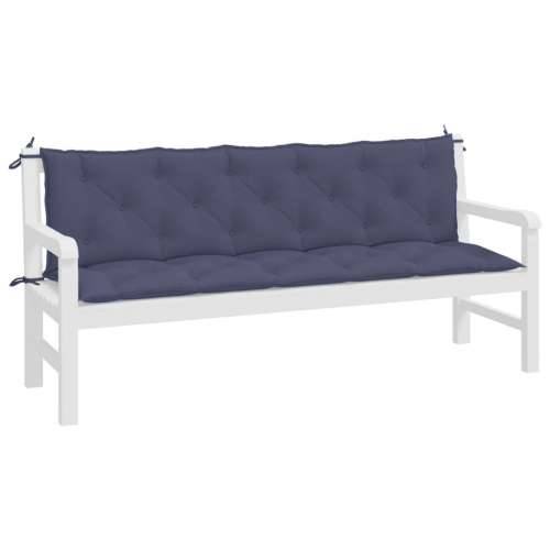 Jastuci za vrtnu klupu 2 kom modri 180x50x7cm od tkanine Oxford Modra 180 x 50 x 7 cm 2 Cijena