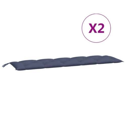 Jastuci za vrtnu klupu 2 kom modri 180x50x7cm od tkanine Oxford Modra 180 x 50 x 7 cm 2 Cijena