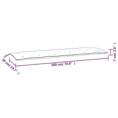 Jastuci za vrtnu klupu 2 kom modri 180x50x7cm od tkanine Oxford Modra 180 x 50 x 7 cm 2 Cijena