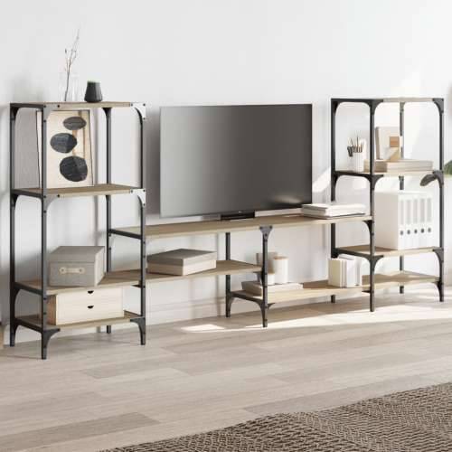 TV ormarić boja hrasta sonome 206,5x28,5x95cm konstruirano drvo Cijena