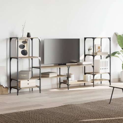 TV ormarić boja hrasta sonome 206,5x28,5x95cm konstruirano drvo Cijena