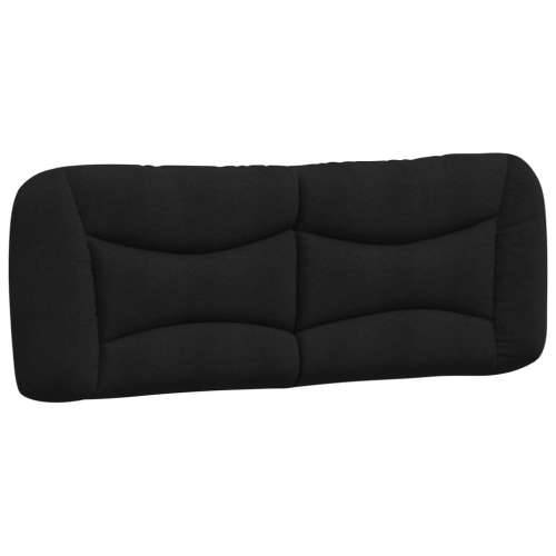 Okvir za krevet bez madraca crni 140 x 190 cm od tkanine - Crna 140 x 190 cm Cijena