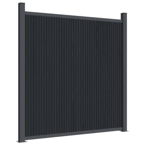 Panel za ogradu sivi 1218 x 186 cm WPC - Siva 1218 x 186 cm 1 Cijena