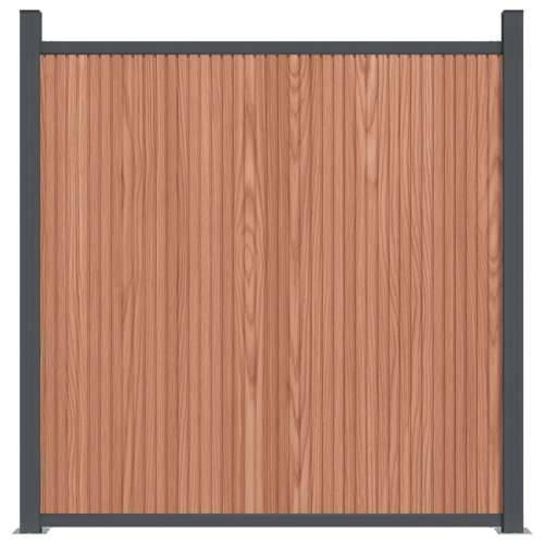 Panel za ogradu smeđi 1391 x 186 cm WPC - Smeđa 1391 x 186 cm 1 Cijena
