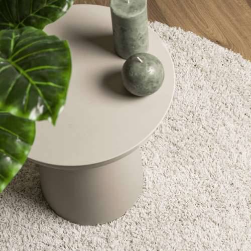 Čupavi tepih PAMPLONA visoka vlakna moderni krem 120 x 170 cm - Krema 120 x 170 cm Cijena