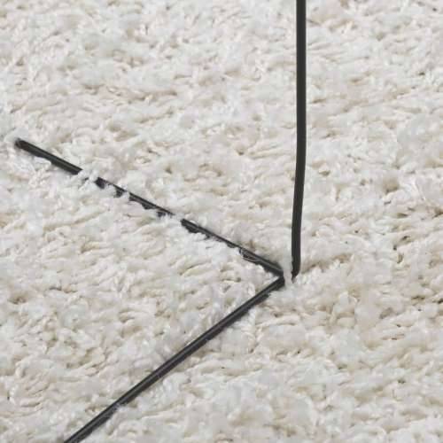 Čupavi tepih PAMPLONA visoka vlakna moderni krem 120 x 170 cm - Krema 120 x 170 cm Cijena