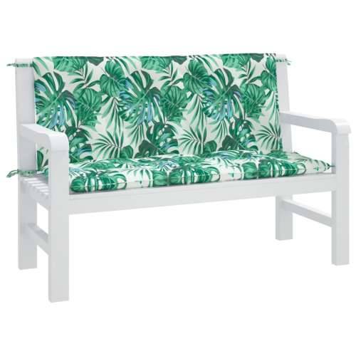 Jastuci za vrtnu klupu 2 kom uzorak lišća 120x50x7 cm - Dezen s listom 120 x 50 x 7 cm 2 Cijena