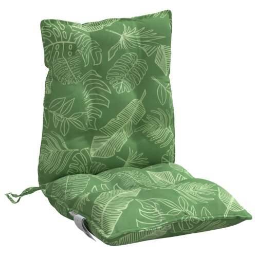 Jastuci za stolicu 6 kom s uzorkom lišća od tkanine Oxford - Dezen s listom 6 with 2 elastic straps Cijena