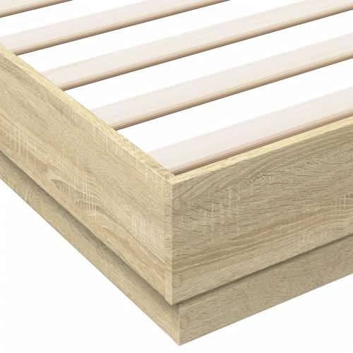 Okvir kreveta s LED svjetlima boja hrasta sonome 180 x 200 cm - sonoma hrast 180 x 200 cm Cijena
