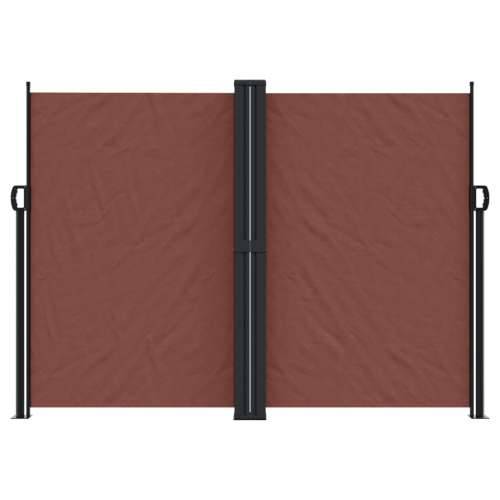 Uvlačiva bočna tenda smeđa 180 x 600 cm - Smeđa 180 x 600 cm 1 Cijena