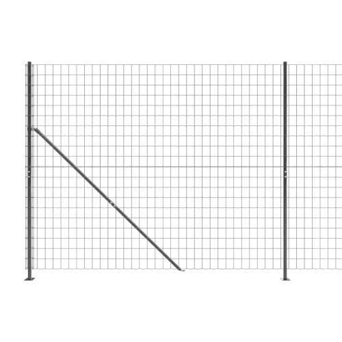 Žičana ograda s prirubnicom antracit 1,6 x 10 m - Antracit 1.6 x 10 m 1 Cijena